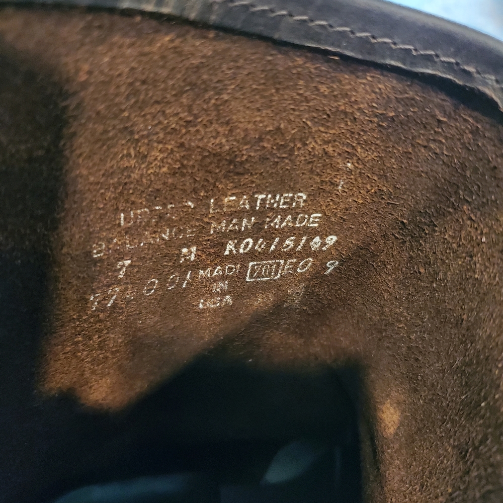 FRYE LEATHER BOOTS #77400 WOMENS ENGINEER BROWN 7 - Picture 14 of 16